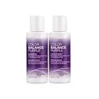 Joico Color Balance Purple Shampoo & Conditioner Mini Set, For Cool Blonde or Gray Hair