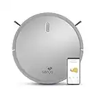 Senya Vacuum Cleaning Robot My Little Robot SYCN-VC009, WiFi Connesso e programmabile tramite Application/Remote Control Grigio