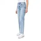 WallFlower Women's Dad Denim High-Rise Insta Vintage Juniors Jeans, Jolie, 13
