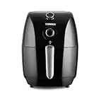 Tower T17025 Vortx Compact Air Fryer with Rapid Air Circulation, 30-Minute Timer, 1.5L, 900W, Black