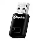 TP-Link TL-WN823N WLAN USB Stick (300Mbit/s 2,4 GHz, Mini Größe Adapter, WPS Taste für einfache Installation, kompatibel zu Windows 11/10/8.1/8/7/XP, Mac OS 10.15 und früher, Linux) schwarz