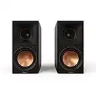 Klipsch Reference Premiere RP-600M II Bookshelf Speaker Pair with All-New Larger 90° x 90° Hybrid Tractrix Horn, 6.5” Cerametallic Woofers for Dynamic Home Theater Sound in Walnut