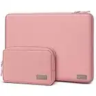 I INESEON 15,6 Zoll Laptop Hülle Tasche für 15-15,6 HP Lenovo Dell Acer ASUS Laptop Chromebook Notebook, 2019-2023 MacBook Pro 16 M1 M2 Schutzhülle Laptoptasche Wasserdicht Sleeve, Rosa