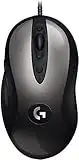 Logitech G MX518 Gaming Mouse Hero 25K Sensor, 25,600 DPI, ARM-Processor, 8 Programmable Buttons - Black/Grey