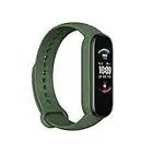 Amazfit Band 5 in Green Activity Fitness Tracker with Alexa Built-in, 15-Day Battery Life, Blood Oxygen, Heart Rate, Sleep & Stress Monitoring, 5 ATM Water Resistant, Fitness Watch for Men Women Kids Small