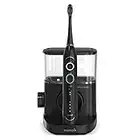 Waterpik Sonic-Fusion 2.0 Professional Flossing Toothbrush, Electric Toothbrush and Water Flosser Combo In One, Black