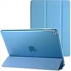 For Apple iPad Mini 1/2/3 Smart Case with Automatic Magnetic Wake/Sleep (Light Blue)