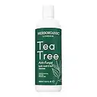 HerbOrganic Tea Tree Body Wash - 400ml - Anti-Bacterial and Anti-Fungal Body Wash - Vegan, Odor and Foot Cleansing Shower Gel