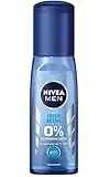 Nivea Men Deo Nebulizzatore per gli uomini, senza alluminio, Deo di protezione, Fresh Active, 75 g