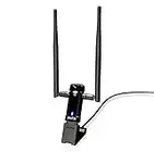 Alfa Network AWUS036AC – Adattatore di Rete USB, Wi-Fi, 2.4 – 5 GHz, 2 x antenne)