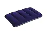 Intex 68672, Almohada hinchable flocada, Unisex adulto, Azul, 43 x 28 x 9 cm