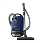 Miele Complete C3 Parquet PowerLine aspirateur traîneau avec sac et moteur puissant, filtre AirClean+, brosse universelle et brosse pour parquets, 6 modes de nettoyage, couleur Bleu Marine