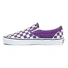 Vans Men's Classic Slip On, (Color Theory) Checkerboard/Tillandsia Purple, Size 7