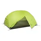 Naturehike Mongar 2 Zelt Campingzelt Ultraleichte Zelt 2 Personen Camping Zelt Rucksackzelte 3-Jahreszeiten-Zelt für Camping Trekking Radfahren