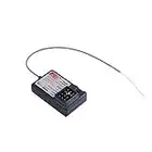 ICQUANZX Flysky FS-GR3E Receptor 3CH 2.4Ghz Receptor para FS-GT2 FS-GT2B FS-GT3B FS-GT3C FZ-IT4S Transmisor RC para Barcos