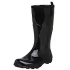 Kamik Women's Heidi Rain Boot,Black/Noir,9 M US