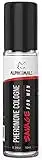 AlphaMale Premium Pheromone Cologne for Men - Savage Scent - Bold, Sultry Men's Cologne Infused with Pheromones for Attraction - Potent, Long-Lasting Formula to Attract Women - 0.34oz (10mL)