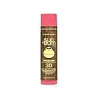 Sol Bum Protector solar Bálsamo para Labios, SPF 30, .15oz Stick, labio protector solar, parabenes, hombre, Pomegranate