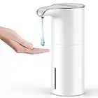 YIKHOM Automatic Liquid Soap Dispenser, 15.37 oz/450mL Soap Dispenser, Touchless Hand Sanitizer Dispenser Electric, Motion Sensor Waterproof Pump for Bathroom Kitchen Dish Soap, USB C Rechargeable