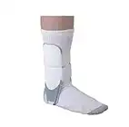 OSSUR AIRFORM UNIVERSAL INFLATABLE STIRRUP ANKLE BRACE- White/Grey Youth/Pony