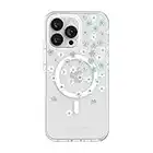 kate spade new york Defensive Hardshell Case Compatible with MagSafe for Apple iPhone 14 Pro Max - Scattered Flowers [KSIPH-241-SFIRC]
