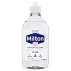 MILTON Liquide Nettoyant pour Biberon, tétines, accessoires de Bebe et vaisselle | Hypoallergénique |Formule 100% biodégradable |Testé Dermatologiquement |500 ml|