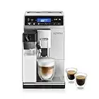 De'Longhi Autentica Cappuccino - Cafetera Superautomática, Depósito para Leche, Espumador de Leche, Recetas Automáticas, Pantalla LCD y Panel Táctil, 1450 W, ETAM 29.660.SB, Plata