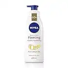 NIVEA Firming Body Lotion Q10 + Argan Oil (400 ml), Nourishing Firming Cream with Q10 and Argan Oil, NIVEA Moisturising Cream for Firm Skin