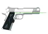 Crimson Trace LG-401G Lasergrips with Green Laser, Heavy Duty Construction and Instinctive Activation for 1911 Full Size Pistols, Defensive Shooting and Competition