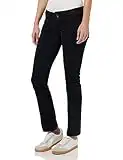 Pepe Jeans Venus, Jeans Straight Donna, Nero (Black-t41), 27W / 30L