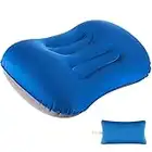 Amazon Brand - Eono Cuscino Gonfiabile da Campeggio, Cuscino da Viaggio Ultraleggero, Cuscini Gonfiabili da Mare Comprimibile Compatto Ergonomico, Ideale per Campeggio, Escursioni, Spiaggia