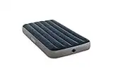 Intex Dura-Beam Standard Series Single-High Airbed with Two-Step Pump, Blue, Twin