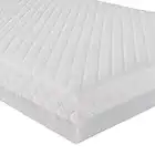 Night Comfort Extra Breathable Baby Toddler Cot Bed Mattress - Anti Allergy & Waterproof Zipped Removable Washable Cover - (120 x 60 x 13 cm)