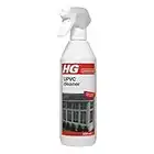 HG UPVC Powerful Cleaner, Quick & Easy, For All Synthetics, Ideal for Doors & Window Frames, White - 500ml Spray (507050106)