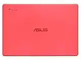 mCover Funda compatible solo para computadoras portátiles ASUS Chromebook C423NA / C424MA Series 2018~2023 de 14 pulgadas (no compatible con ningún otro modelo ASUS), color rojo