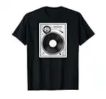 Platines Parrain Platines DJ Chemise Platine Vinyle Platine T-Shirt