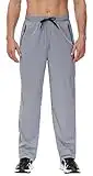 Butrends Pantalons de Randonnée pour Hommes Pantalons d'extérieur Imperméables Légers Randonnée Alpinisme avec Poches Taille élastique Pantalons de Course à Pied Pantalons de Sport Respirants