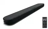 Yamaha SR-B20 Sound Bar for TV with Built-in Bluetooth, Sound Bar with Built-in Subwoofers, HDMI Capable, HDMI ARC, Optical Input, Subwoofer Output, DTS Virtual X. Clear Voice