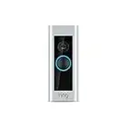 Ring Video Doorbell Pro – Upgraded, with added security features and a sleek design (existing doorbell wiring required)