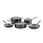 Cuisinart MSS-8C 8-Piece Mica Shine Stainless Cookware Set , Black