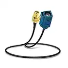 Bingfu Câble Fakra Z Femelle vers SMA Femelle Antenne Véhicule 30cm pour Autoradio Stéréo Android Unité Centrale Navigation GPS Radio FM AM Radio Sirius XM Satellite 4G LTE TEL Module Bluetooth