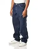 Dickies mens Relaxed Fit Carpenter jeans, Indigo Blue, 34W x 34L US