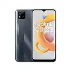 realme C11 2021 Smartphone, Entsperrtes Mobiltelefon ohne SIM mit starkem 5000 mAh-Akku, großem 6,5" Display, 8 MP KI-Kamera, Dual Sim 2+32GB Iron Grey