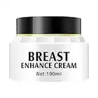 Hearthxy Crème d'amélioration des Seins pour Femmes - 100 g de Formule repulpante puissante pour l'élargissement de la Croissance Mammaire,Crème rehaussante pour Le Buste et Le fessier