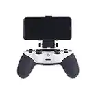 Support de téléphone et silicone pour contrôleur PS4 - Idéal pour PS4 Remote Play/Jeu mobile - Angle de vision réglable - Ajustement parfait - Confort et prise maximum