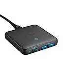 Anker PowerPort Atom III Slim Wandladegerät Duale USB-C Ports (65W Max), 4 Port PIQ 3.0 & GaN, für USB C Laptops, iPad Pro, iPhone, Galaxy, Pixel