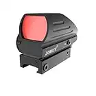 ZONGER Red Dot Sight Green Dot Sight Reflex Sight Rifle Scope Dot Sight 4 Different Reticles 5 Brightness Optic Sight with Picatinny and Weaver Rail Mount for Sighting and Sport