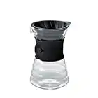 Hario VDD-02B VD 700 ml V60 Drip Dekanter Pourover Coffee Brewer Server für 2–3 Tassen,,Transparent