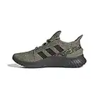 adidas Men's Kaptir 2.0 Running Shoe, Orbit Green/Black/Black, 12