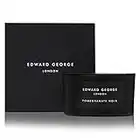 Edward George Scented Candles Pomegranate Noir Home Fragrance Large Candle Gift Set, 450g